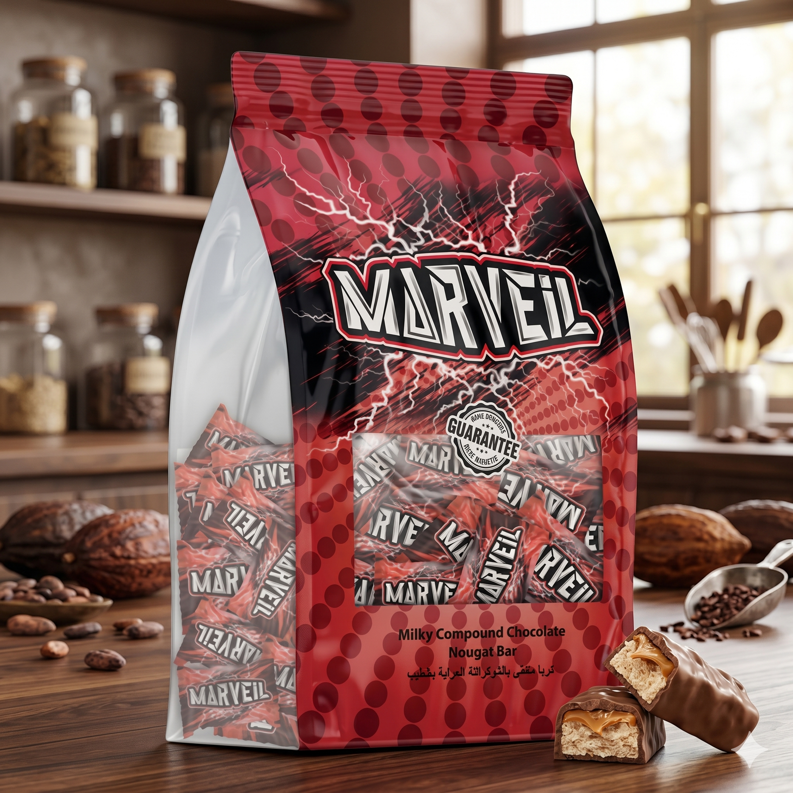 Rothe Marvel Milky Compound Chocolate Nougat Bar