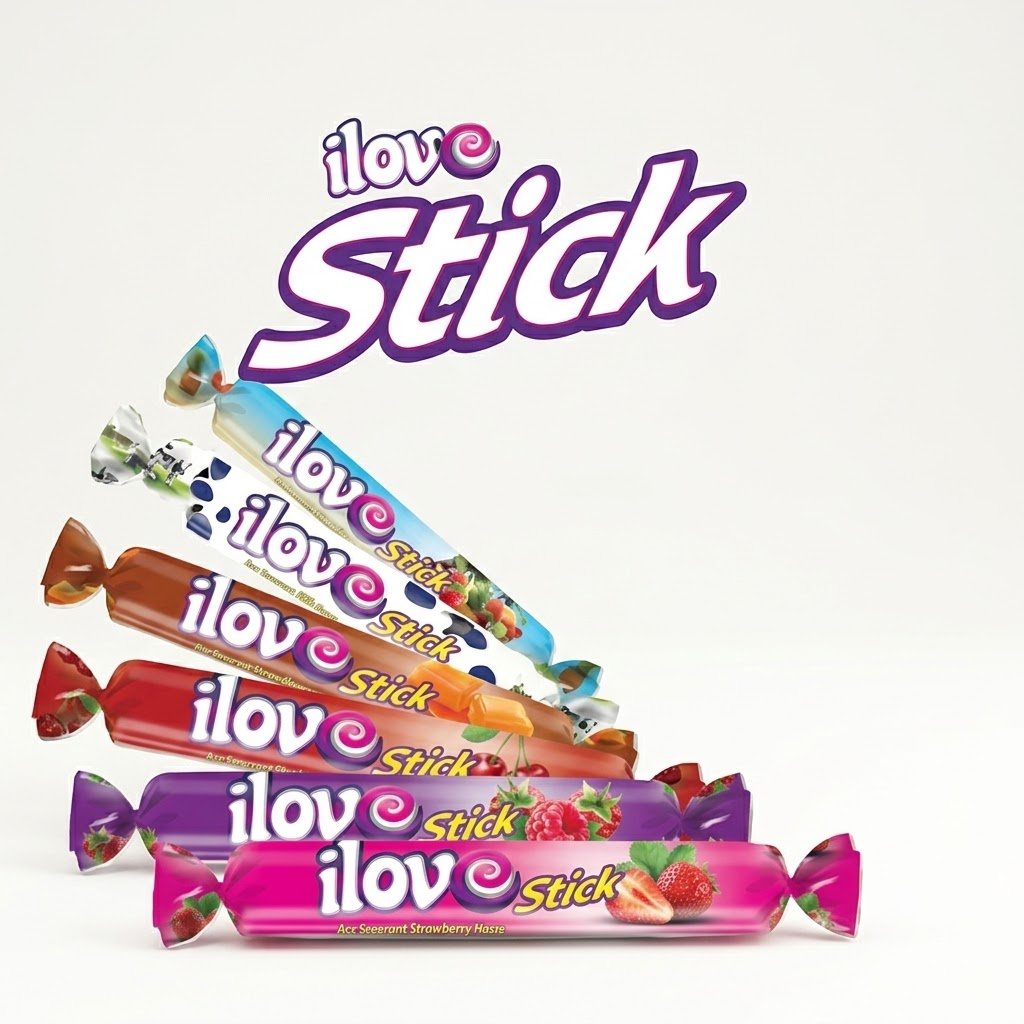Rothe ILove Stick Tofee with Fruit Flavors