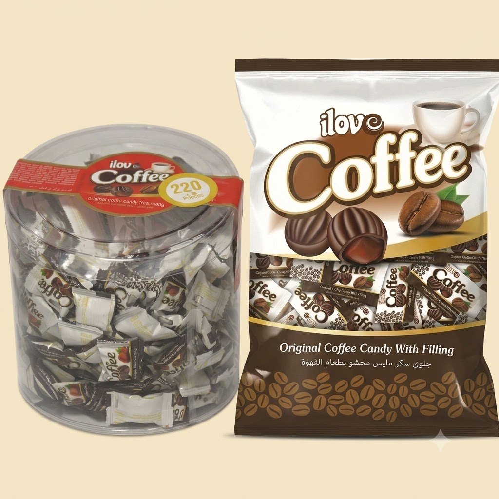 Rothe Ilove Center Coffee Flavored Hard Candies