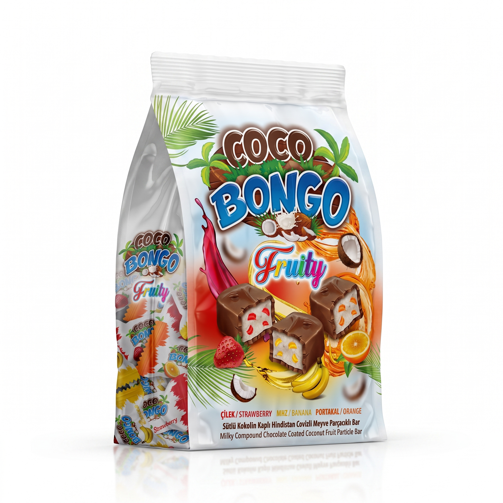 Rothe Coco Bongo Real Fruit Added Coconut Bar Covered with Chocolate — gallery 1
