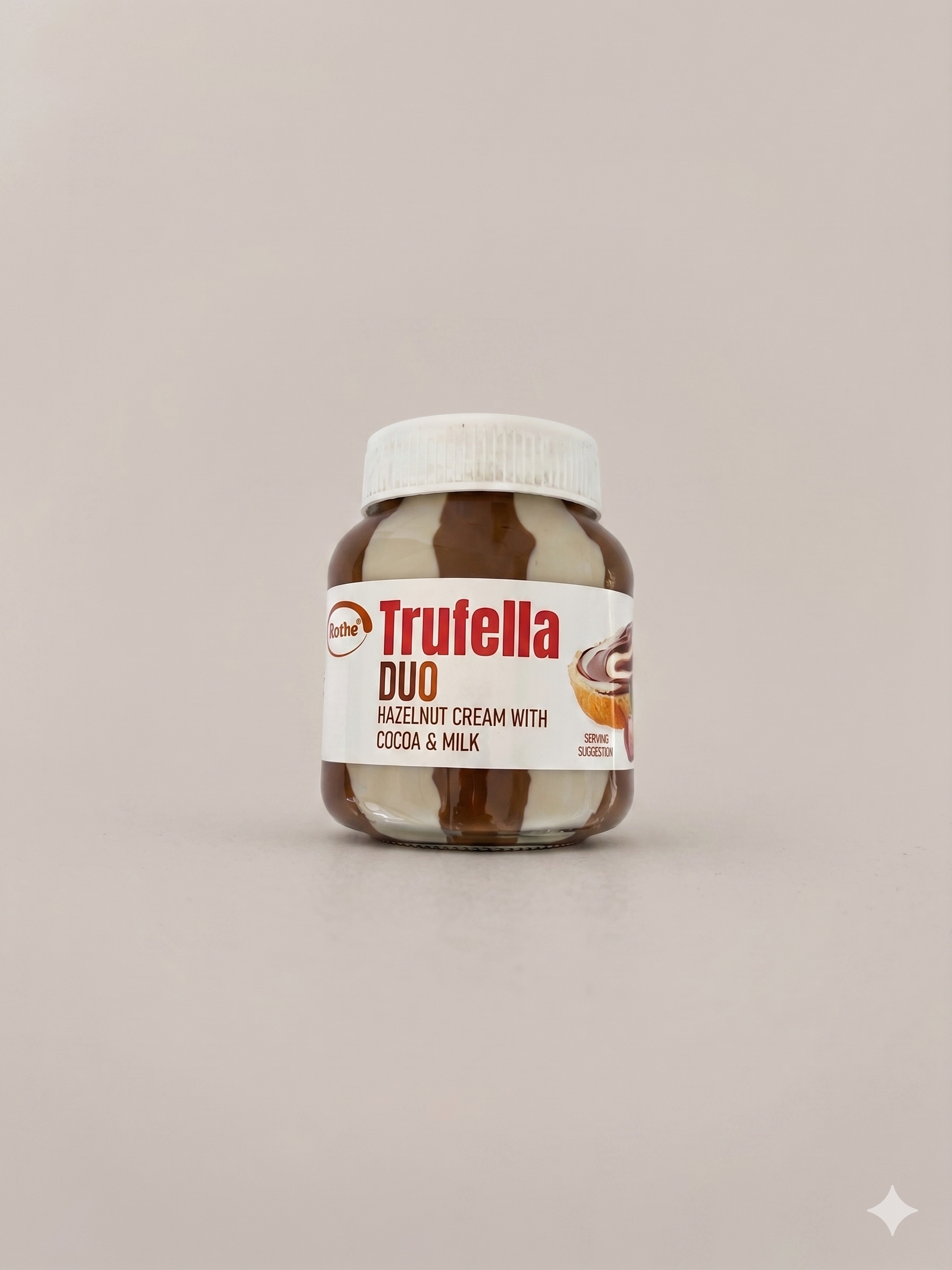 Rothe Trufella Duo Chocolate Spread with Hazelnut & Milky Cream — gallery 2